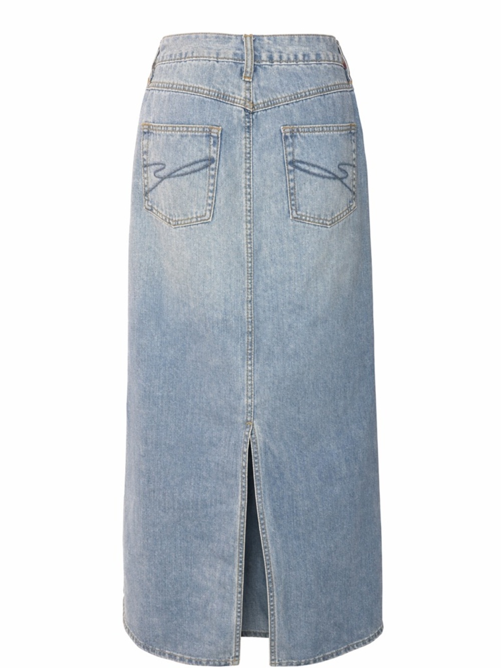 Stetson Blue Denim Jeans with Brass Stitching Detail - Picture 3 of 10